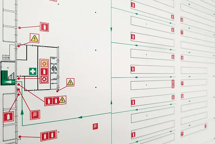 piano di emergenza e evacuazione